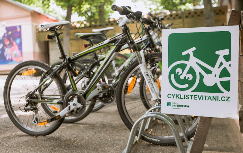 Nově certifikované služby Cyklisté vítáni