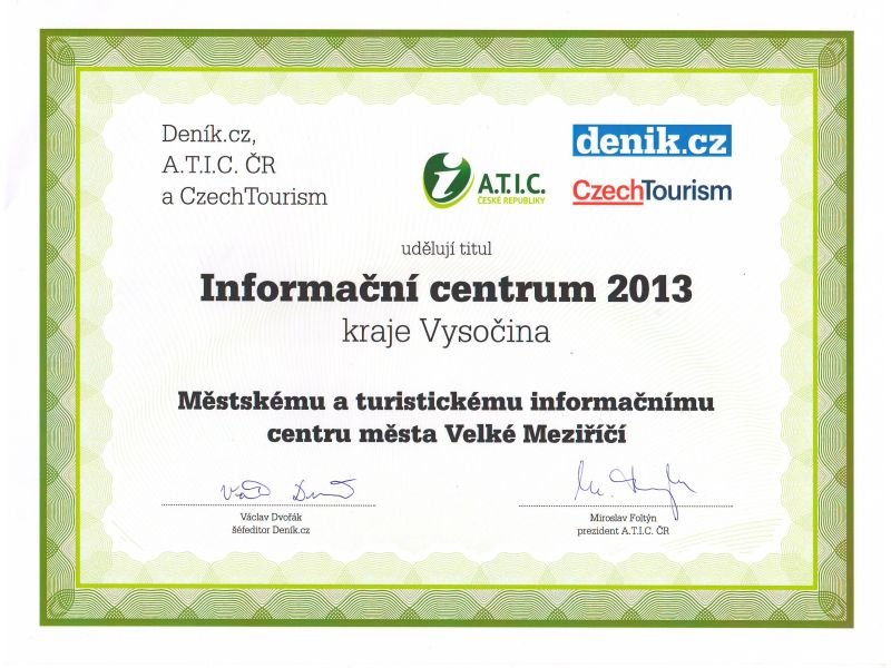Informační centrum Velké Meziříčí