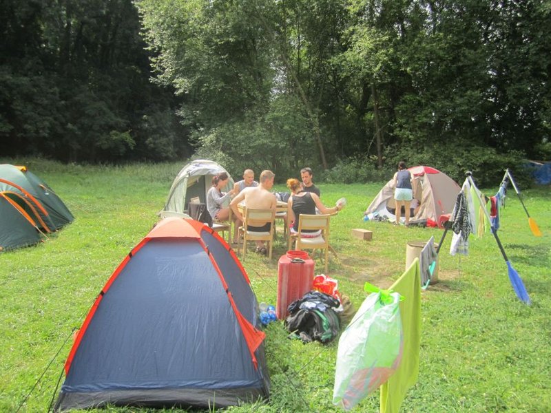 Stodola Nové Mlýny - tábořiště